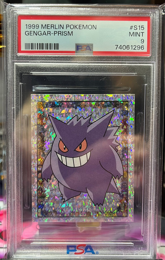 PSA 9 | Gengar- Prism | 1999 Merlin